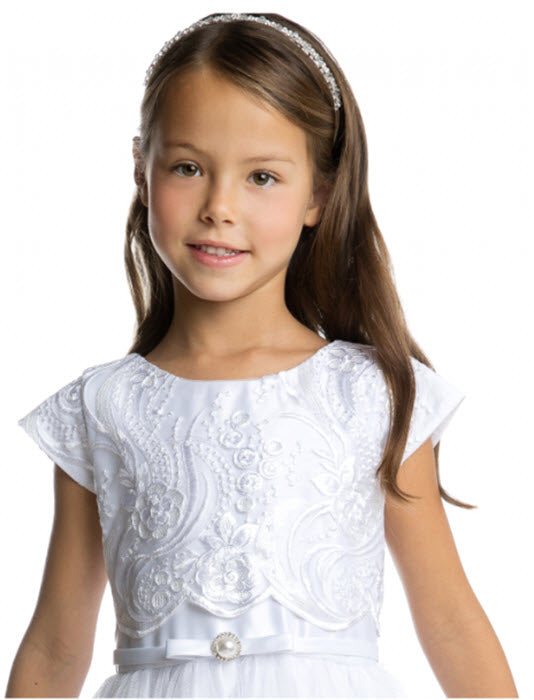 EK 947 First Communion or Flower Girl Dress