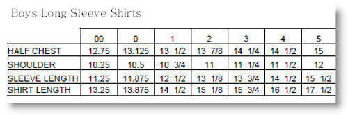 boys long sleeve shirt