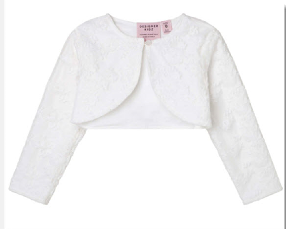 CONNIE CHRISTENING DRESS CARDIGAN SET Little Angels Couture