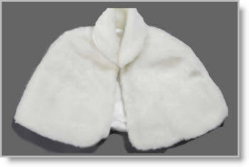 Fur Cape - Little Angels Couture
