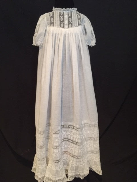 late victorian christening gown