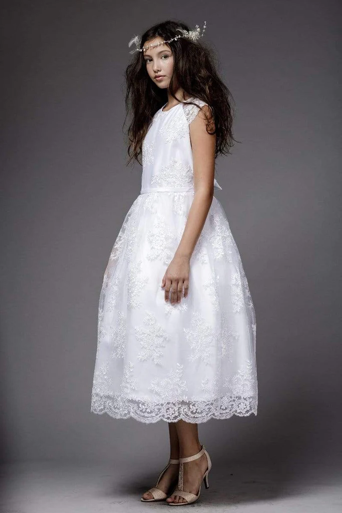 EK 58 Cristina First Communion or Flower Girl Dress Little Angels Couture