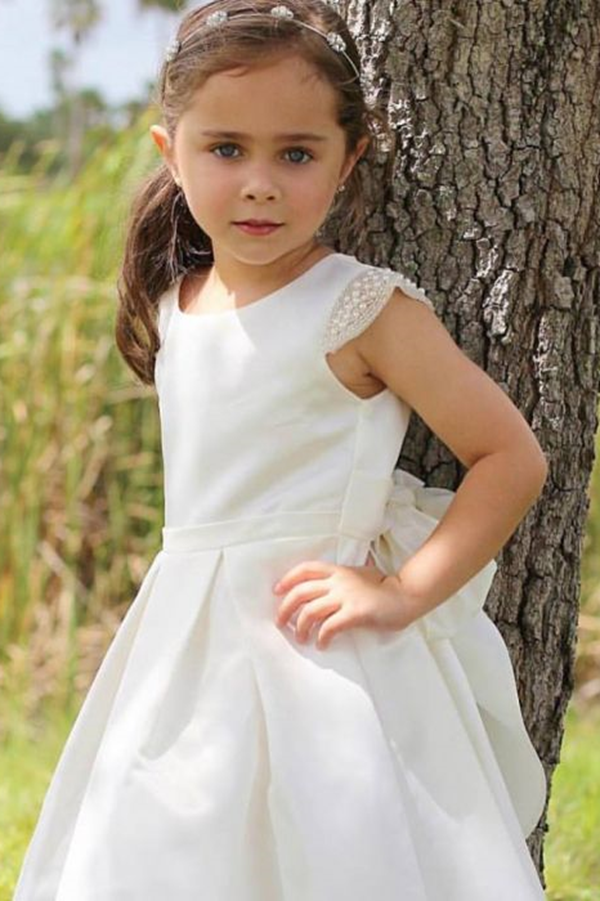 Off The Shoulder Flower Girl First Communion Gown Celestial 3426 – Sparkly  Gowns