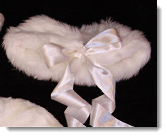 Fur Wrap - Little Angels Couture