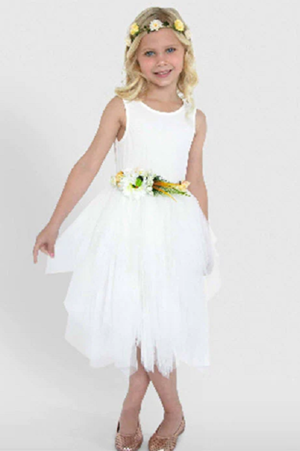 melody tulle dress - ivory