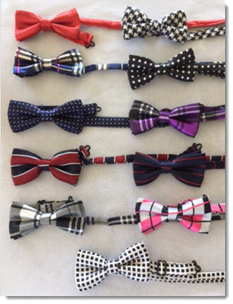 boys bow ties - patterned